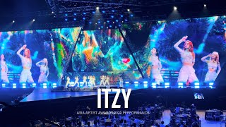 ITZY  AAAinPH2023  FANCAM  PERFORMANCE  IPHONE15PROMAX  4K [upl. by Ahidam848]