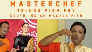 Master Chef Telugu  Mystery Box Ingredient Fish  Fry Recipe with Pink Perch  South Indian Masala [upl. by Harned22]