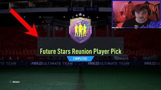 OPENING MY FUTURE STARS REUNION PLAYER PICK  FIFA 22 Ultimate Team [upl. by Magna240]