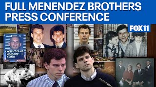 LIVE Menendez Brothers resentencing decision DA press conference [upl. by Hans]