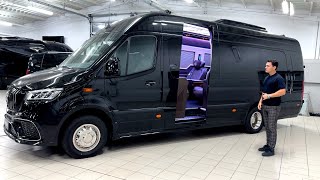 2024 Mercedes Sprinter VIP Luxury PRINCE VAN  Full Review Interior Exterior [upl. by Nyleda]