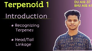 Terpenoids part1isoprene unitisoprene unit calculationlinkage HeatTale in terpenesiitjamdu [upl. by Harias]