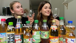 Apfelschorle Taste Test mit Chiara 🍎🍏 [upl. by Nudnarb]