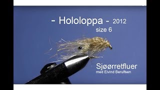 Sjøørretfluer  Hololoppa size 6 2012 Med Eivind Berulfsen [upl. by Assanav]