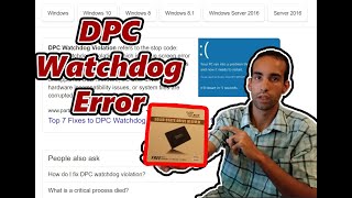 DPC Watchdog Violation  Vaseky V800 BSOD [upl. by Enirok]