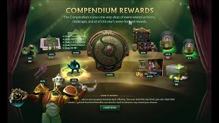 DOTA 2  RINGMASTER amp COMPENDIUM 2024 UPDATE [upl. by Zanas]