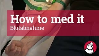 How to med it Blutabnahme [upl. by Dier]