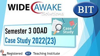 BIT SEM3 OOAD Case Study 202223 [upl. by Orlene]