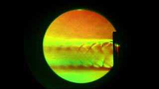 Color Schlieren Filters with a Supersonic Nozzle [upl. by Beauvais]