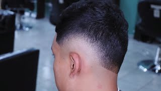 HAIRCUT TUTORIAL  COMPRESSED BURST FADE MOHAWK  Short Crop Top  Step by Step  voice Over 💯 [upl. by Omura210]