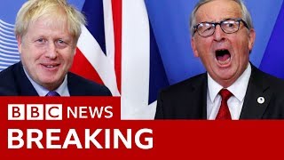 Brexit Juncker rules out Brexit extension  BBC News [upl. by Lowenstein]