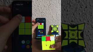 LIKE SHARE SUBSCRIBE❤  cube solver app  cube solve with app  shorts shortsfeed cube [upl. by Nylynnej990]