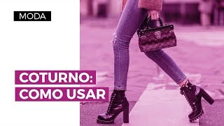 Coturno no Inverno 2018 como usar  CAMILA GAIO [upl. by Beatrix]