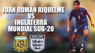 Juan Román Riquelme un joven sabio vs Inglaterra  Análisis [upl. by Watters]