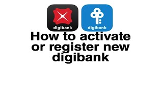 How to activate or register new posb digibank app or DBS digibank digibank online sumit squad [upl. by Placidia121]