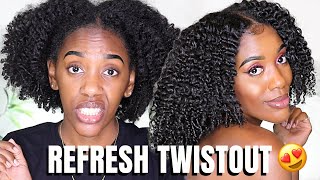 How to Maintain TwoStrand Twist  Natural Curly Hair [upl. by Parish]