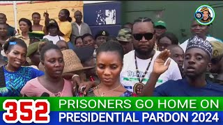 352 PRISONERS GO HOME ON PRESIDENTIAL PARDON JANUARY 2024 [upl. by Nitfa]