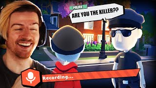 THIS GAME USES MY MIC amp I HAVE TO CONVINCE MY AI NEIGHBORS IM NOT A MURDERER [upl. by Fraze178]