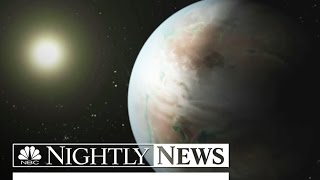 Meet Kepler452b Earth’s ‘Bigger Older Cousin’  NBC Nightly News [upl. by Annohsak381]