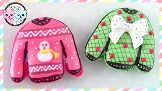 CHRISTMAS SWEATER MACARONS CHRISTMAS SWEATER COOKIES  SUGARCODER [upl. by Isolde418]