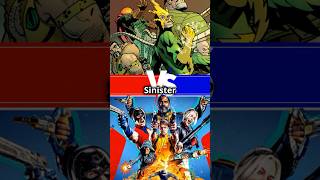 Suicide Squad vs Sinister Six Marvel vs Dc Villains shorts suicidesquad sinistersix [upl. by Ravel]