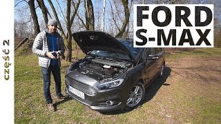 Ford SMax 20 TDCi 180 KM 2016  techniczna część testu 261 [upl. by Eelyak]