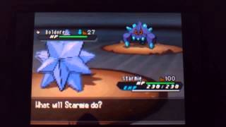 Live Shiny Boldore  Pokemon Black Version 2 8000 REs [upl. by Ocicnarf895]