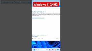 How to install windows 11 24H2 [upl. by Yecac]