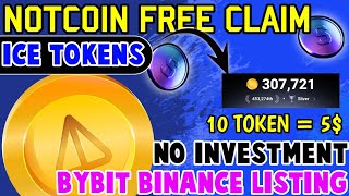 NOTCOIN AIRDROP 💥BINANCE OKEX LISTING 😍ICE TOKENS AIRDROP TAMILCRYPTO AIRDROP 🔥 [upl. by Cila]