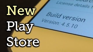 Get the Newest Google Play Store Update 4510 Right Now  Samsung Galaxy S3 HowTo [upl. by Manchester602]