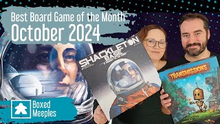 Shackleton Base amp Transmissions Review  October Best Board Game of the Month [upl. by Spiro118]