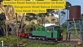 Melbourne Showgrounds Model Railway Exhibition 2024  Part 1  Australian Model Railway Association [upl. by Bent]