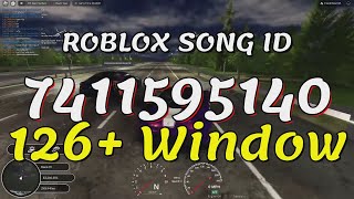 126 Window Roblox Song IDsCodes [upl. by Nirrek]