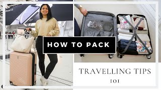 How to Pack Your Suitcase for Travel Packing Tips  Nathalee Pauline [upl. by Nojid447]