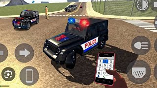 police thar car cheat code new update in indian bike driving 3d game 👮👮👮 🚔🚔🚔🚔 [upl. by Slrahc354]