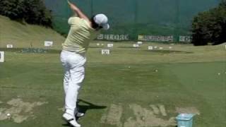 300FPS Rory McIlroy slow motion Driver Golf Swing from driving range 1 [upl. by Ytrebil]