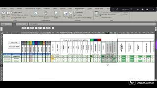 CRONOGRAMA DE ACTIVIDADES DE MANTENIMIENTO PREVENTIVO EN EXCEL GESTION DEL MANTENIMIENTO [upl. by Elita]