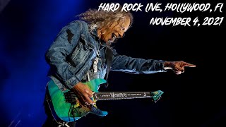 Metallica Live in Hollywood Florida  November 4 2021 Full Concert [upl. by Fawn]