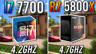 i7 7700 vs Ryzen 7 5800X  Tested in 2023 [upl. by Con]