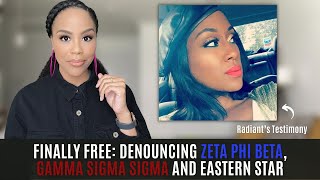 MUST WATCH DENOUNCING ZETA PHI BETA  DENOUNCING GAMMA SIGMA SIGMA  DENOUNCING EASTERN STAR [upl. by Neelrak]