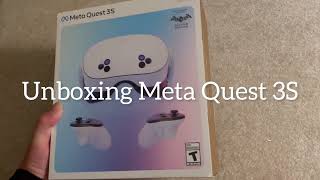 開箱｜Unboxing Meta Quest 3S How to turn on and referral link [upl. by Elin]