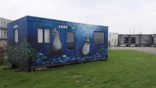 Spaziergang in Lauwersoog den Hafen entlang in der Niederlande Waddenland [upl. by Araeit]