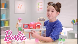 Barbie  Barbie® Pizza Chef Demo [upl. by Lindsey]