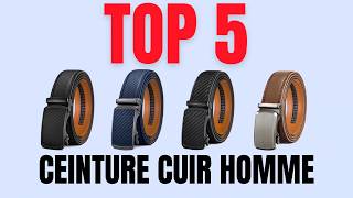 Top 5 des Meilleures Ceintures en Cuir pour Hommes Amazon [upl. by Reeba69]