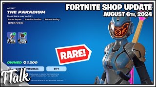 SUPER RARE THE PARADIGM IS BACK Fortnite Item Shop August 6th 2024 Fortnite Chapter 5 [upl. by Ykceb439]