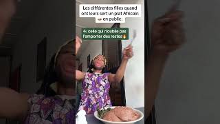 Les différents types de filles en public devant nourriture Africaine🍛😂 [upl. by Alexa]