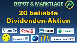 Die besten Aktien 2024  20 beliebte DividendenAktien mit 3 DividendenRendite hersheys allianz [upl. by Diehl]