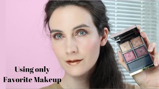 MAKEUP amp CHAT  FULL FACE USING ONLY FAVORITES  Bronzy makeup  How to be more productive [upl. by Oal]