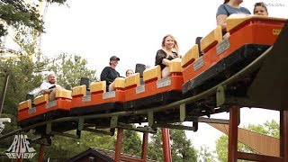 Wilderness Run  Cedar Point  First Coaster by Intamin [upl. by Atterbury133]