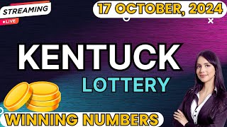 Kentucky Midday Lottery Results For  17 Oct 2024  Pick 3  Pick 4  Powerball  Mega Millions [upl. by Ahsekar]